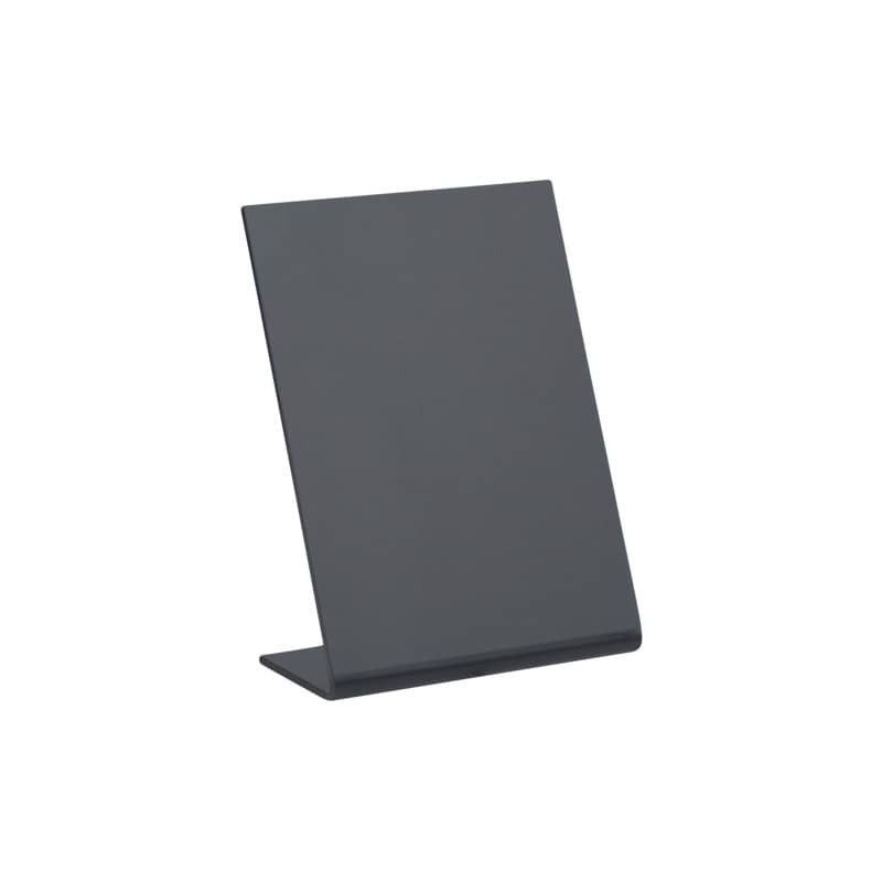 Set 5 Pezzi Lavagnetta da Tavolo 10,5 x 7,5 cm Nero - Securit