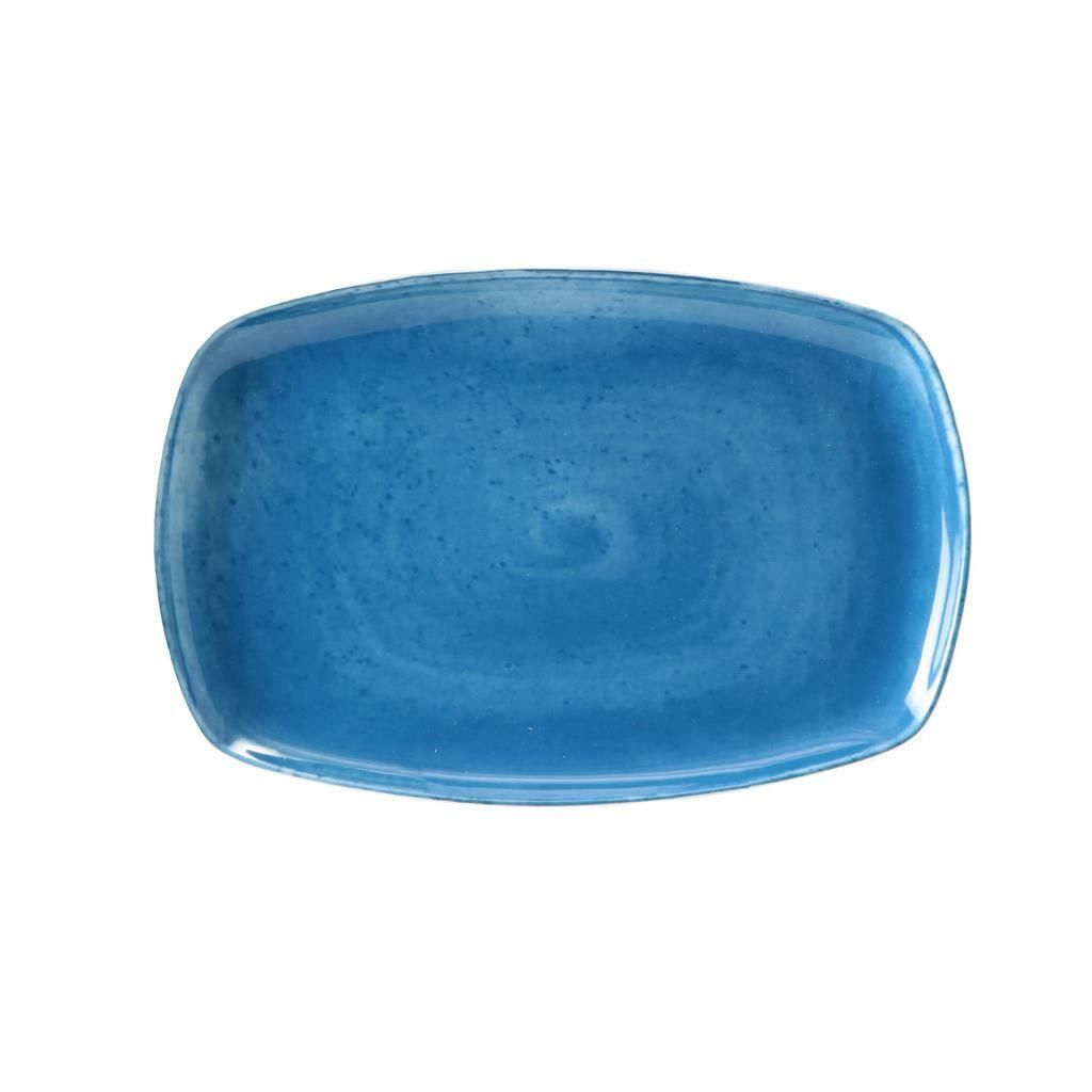 Piatto Rettangolare 30,5 x 20 cm Blue Matiz - Tirolix