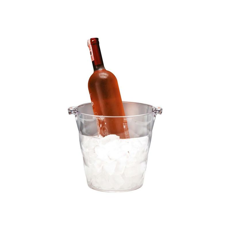 Secchiello Portabottiglie 20 cm Nizza Trasparente - Tirolix