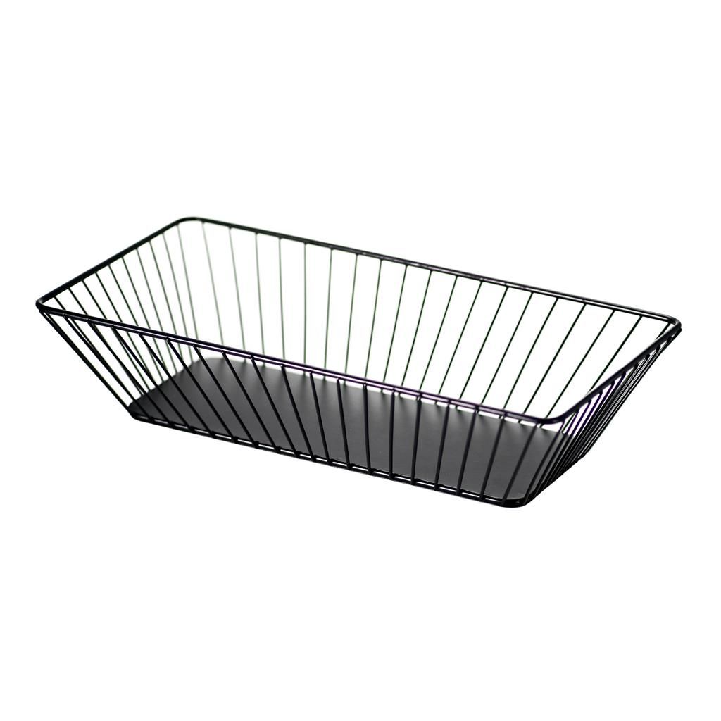 Cestino Gastronorm 1/3 17,6 x 32,5 x 8 cm Basky Nero - Tirolix
