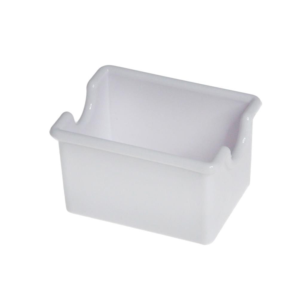 Set 12 Pezzi Portabustine 8,5 x 6,5 cm Bianco - Tirolix