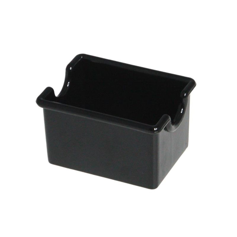 Set 12 Pezzi Portabustine 8,5 x 6,5 cm Nero - Tirolix