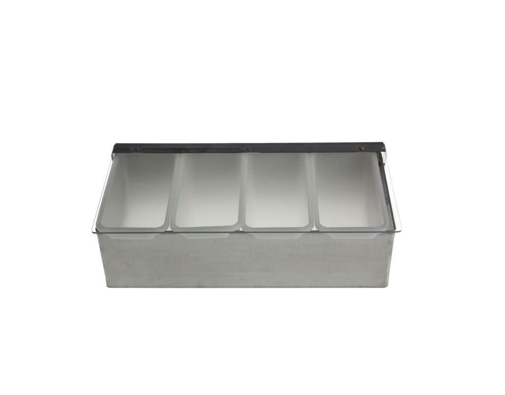 Portacondimenti 4 Scomparti 30 cm - Tirolix
