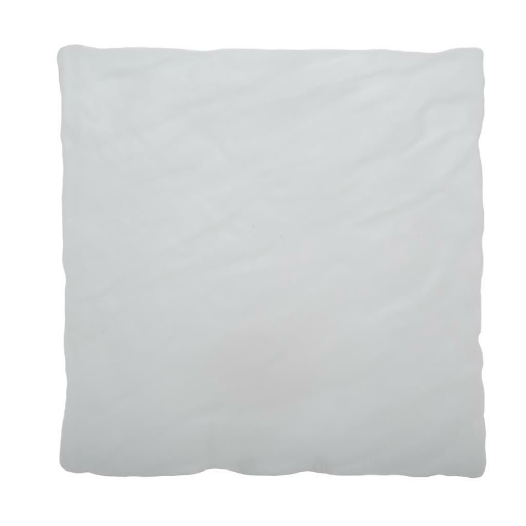 Vassoio Quadrato 35 x 35 cm Bianco Melamina Ardesia - Tirolix