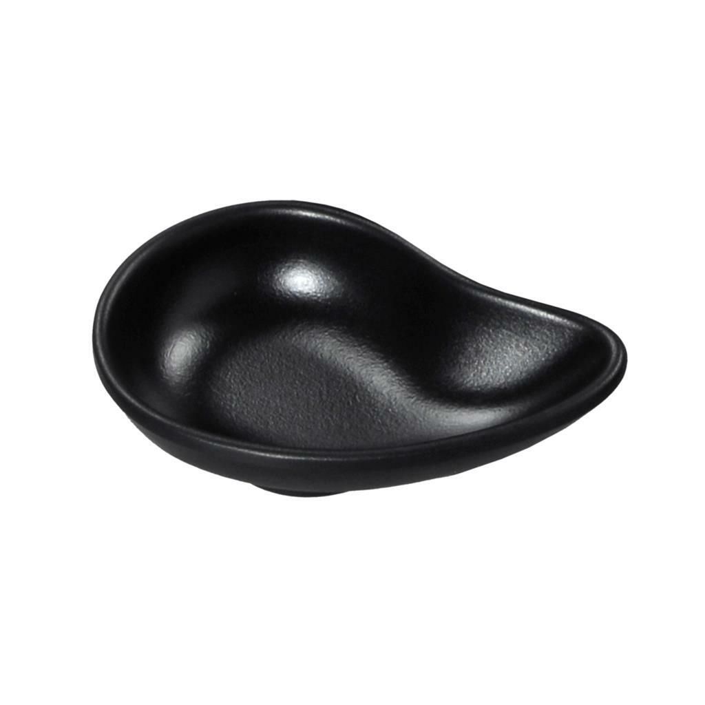 Coppa Goccia 10,5 cm Nero Melamina - Tirolix