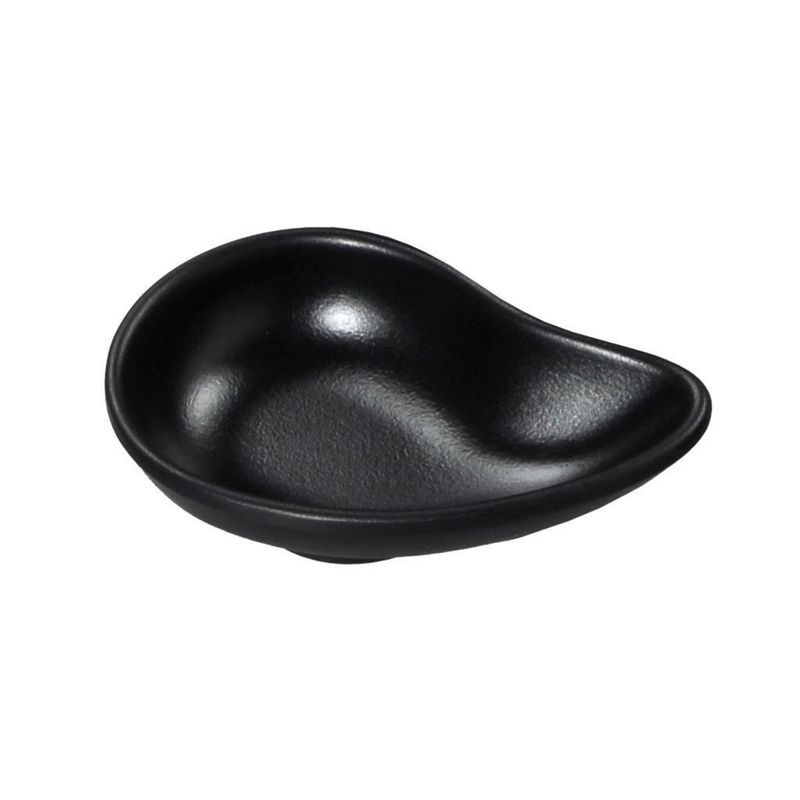 Coppa Goccia 10,5 cm Nero Melamina - Tirolix