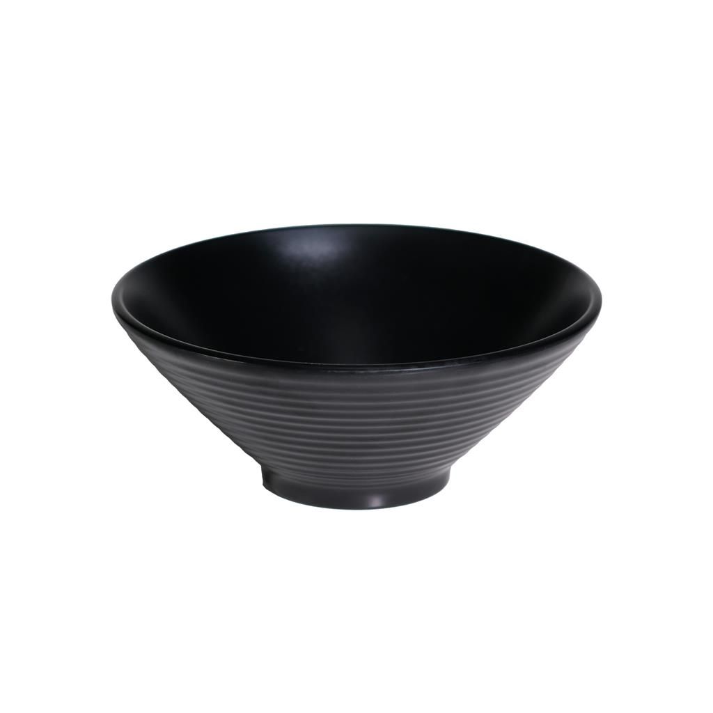 Coppa Conica 15 cm Black Melamina - Tirolix