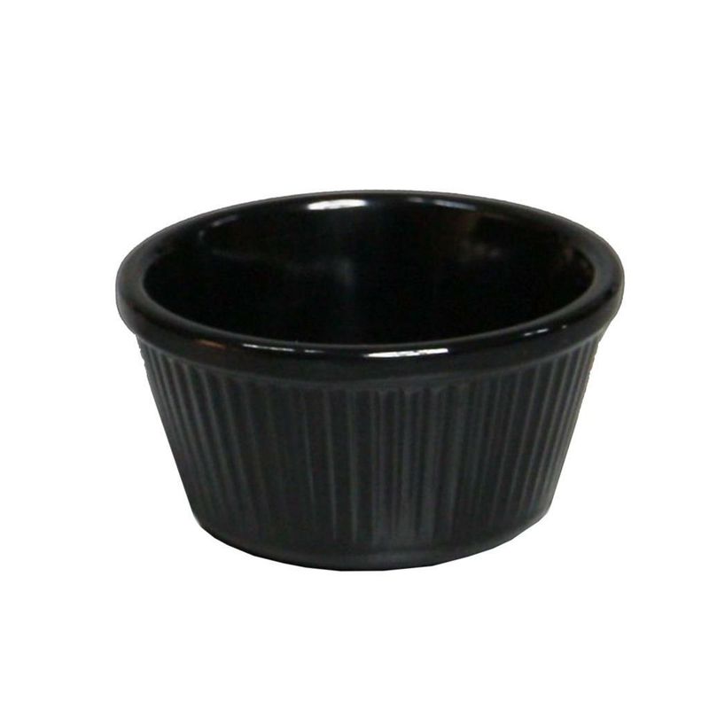 Stampo Ramequin 8 cm Nero Melamina - Tirolix