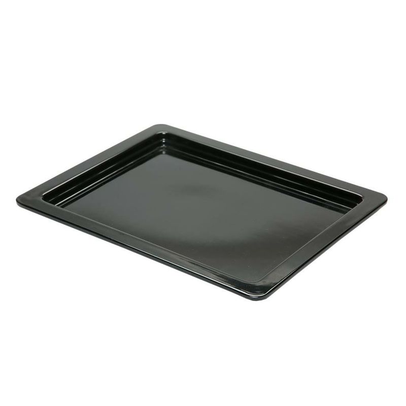 Vassoio Gastronorm 1/2 32,5 x 26 cm Nero Melamina - Tirolix