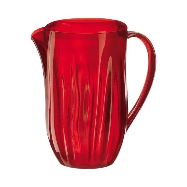 Caraffa con Coperchio 170 cl Rosso Aqua - Guzzini