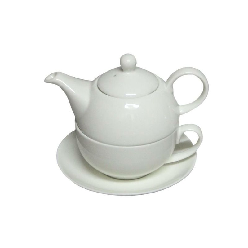Tea For One con Piatto 11 cm Breakfast - Tirolix