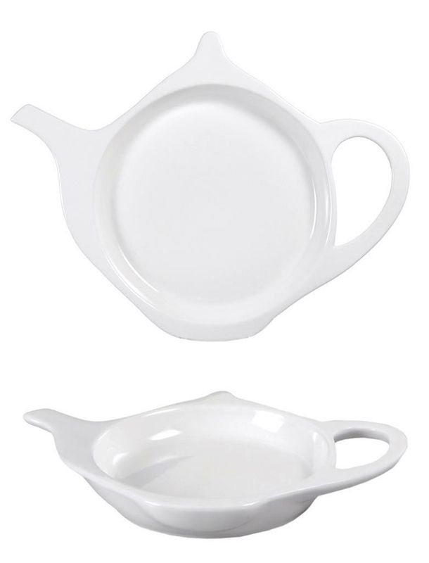 Piattino Forma Teiera 13 cm Breakfast - Tirolix