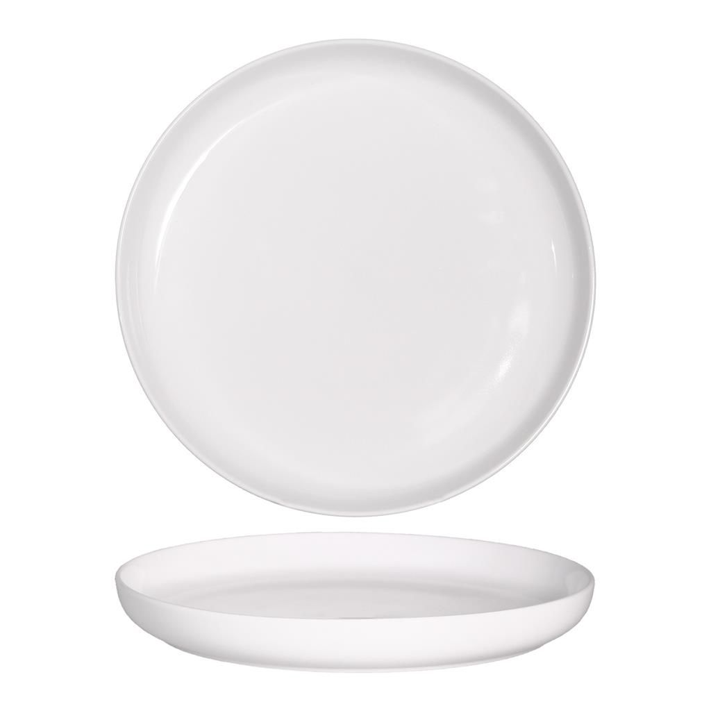 Piatto Piano 27 cm Gemscape Bianco - Tirolix