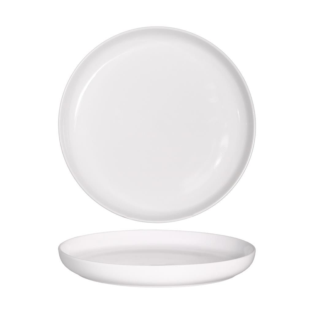 Piatto Piano 24 cm Gemscape Bianco - Tirolix