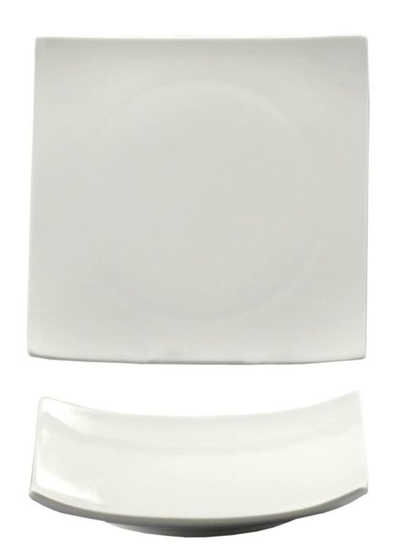 Piatto Quadro 26 x 26 cm Plates - Tirolix