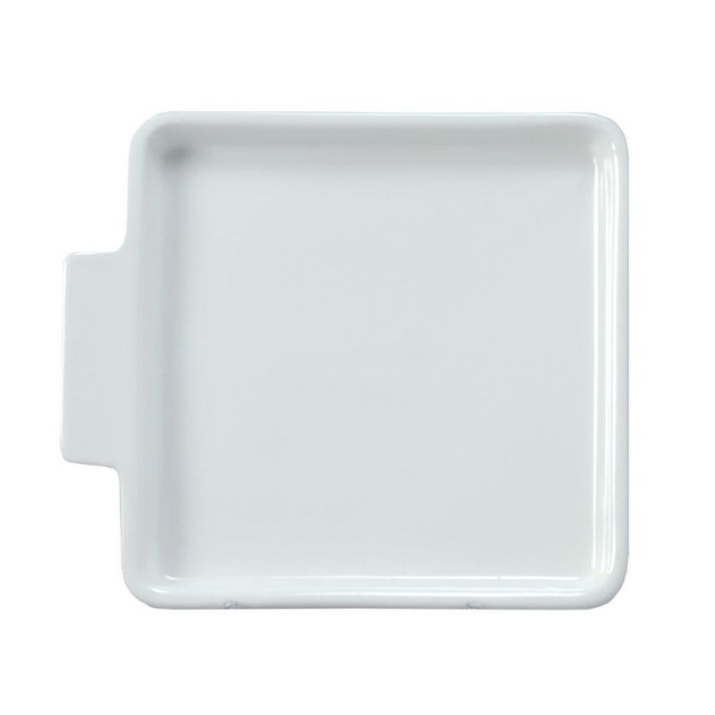 Piatto Quadro con Manico 9 x 9 cm Plates - Tirolix