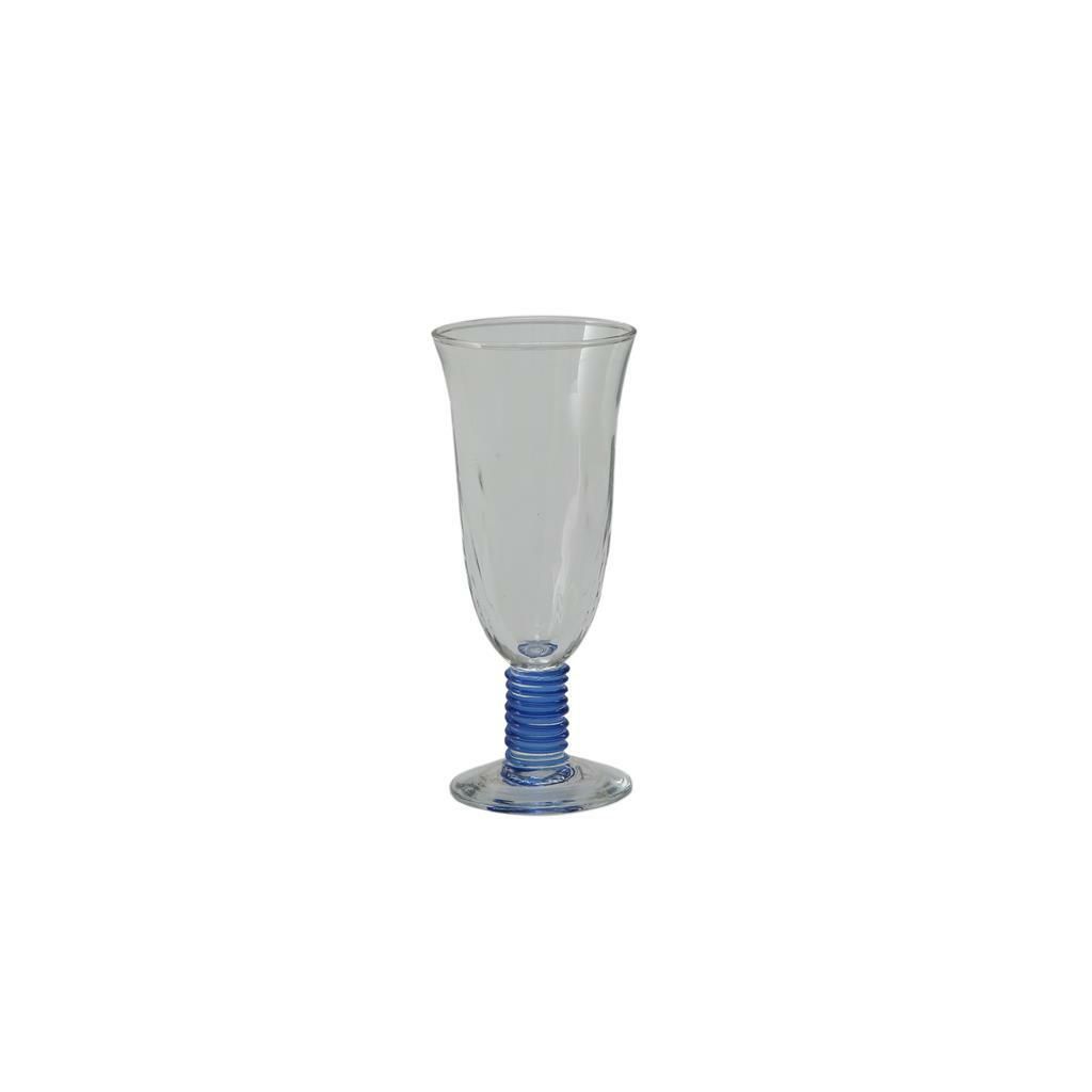 Calice Flute 23 cl Blu Maya Stem - Tirolix