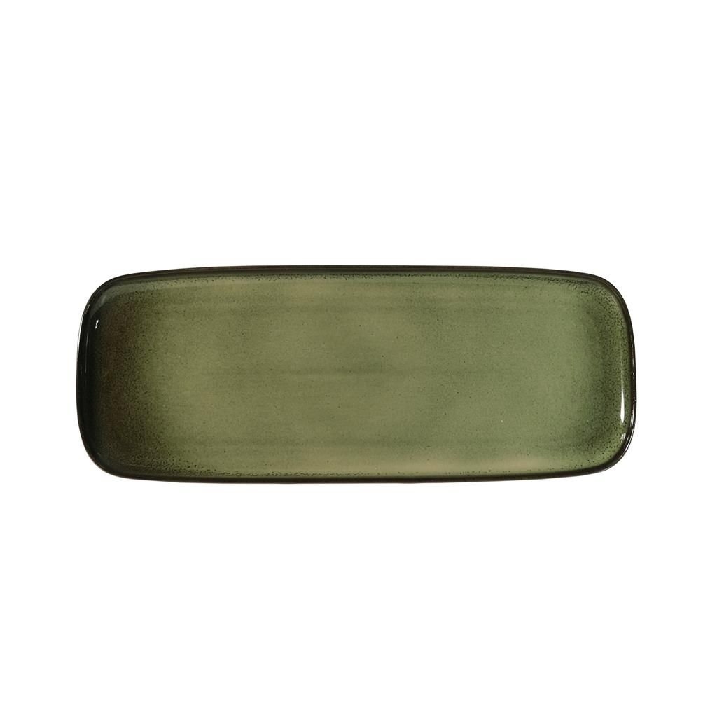 Piatto Rettangolare 31 x 13 cm Verde Universal Ambitious - Costa Verde
