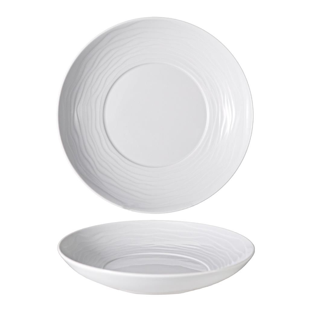 Piatto Fondo Coupe 27 cm Onda - Costa Verde