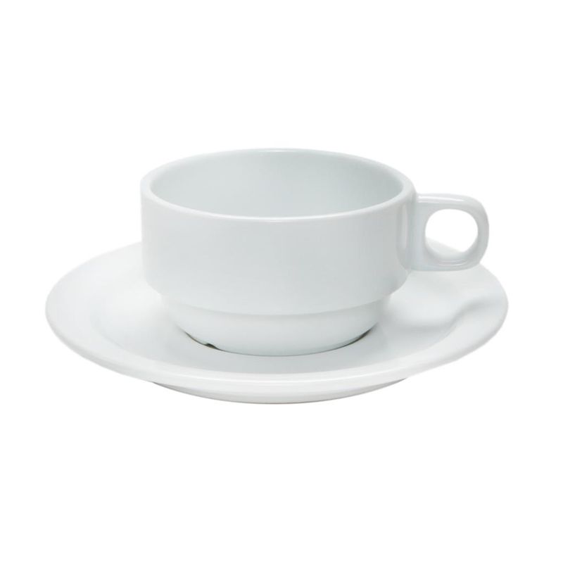 Tazza Bassa con Piatto 22 cl Turismo - Costa Verde