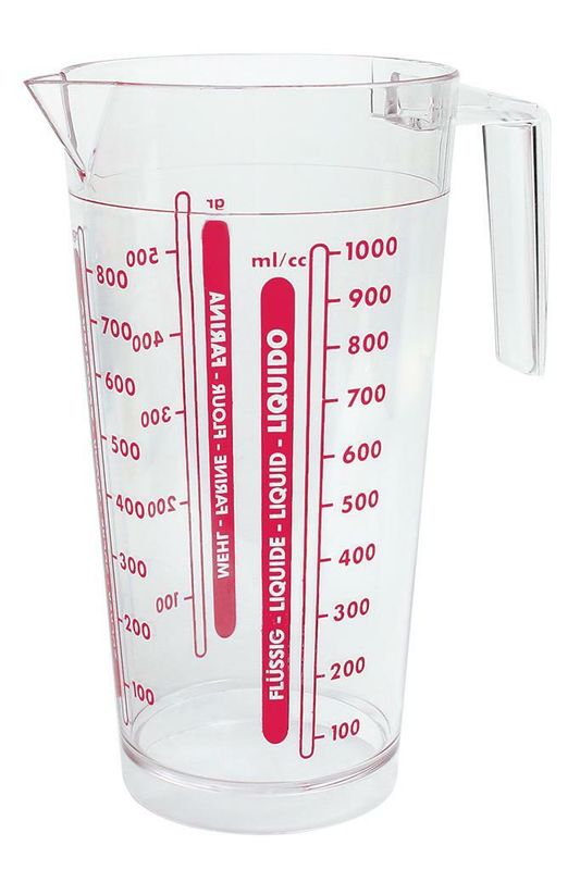 Caraffa Graduata 1 l - Cosmoplast