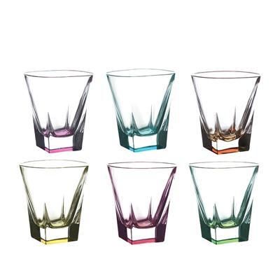 Set 6 Pezzi Bicchiere Acqua Fusion Color Calp 259940 - RCR