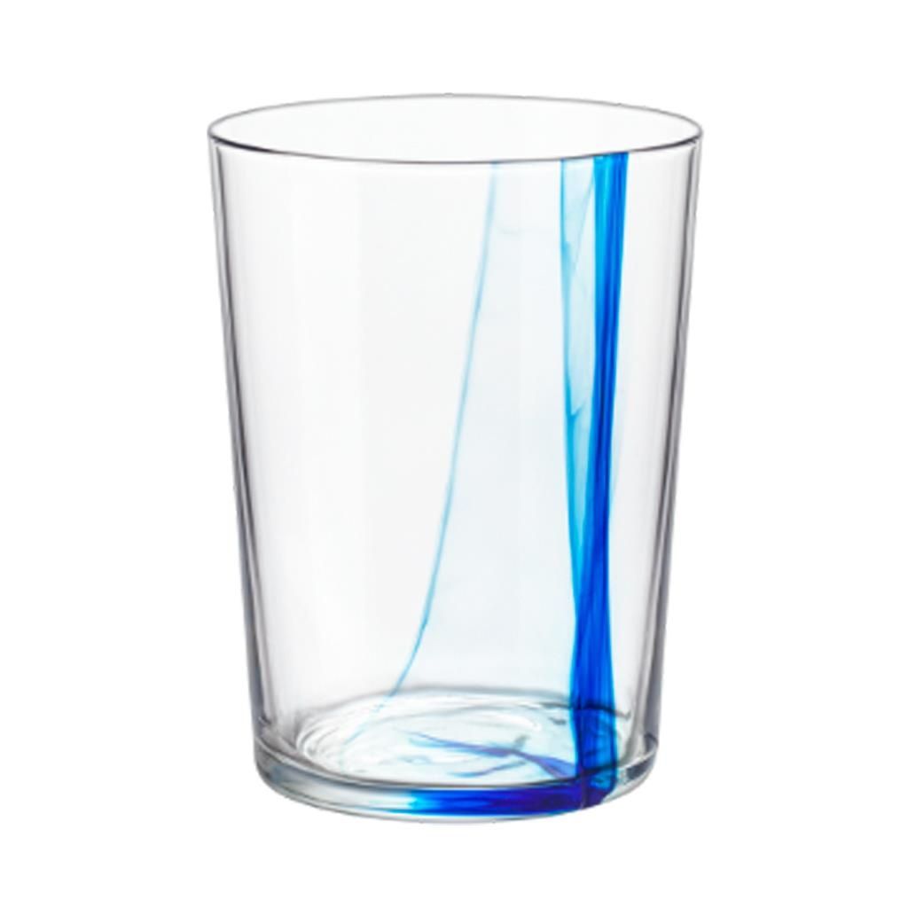 Bicchiere Long Drink Stria Blu - Bormioli Rocco