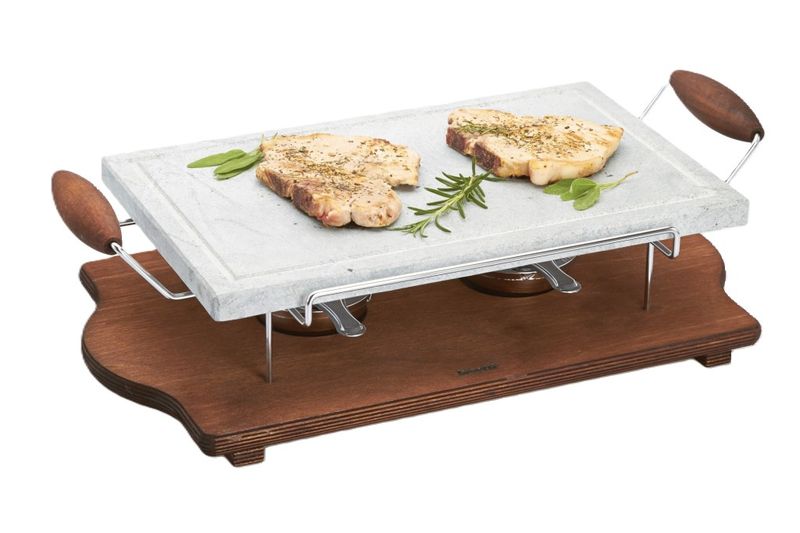 Pietra Ollare Rettangolare 40 x 25 cm Mod. 99024 - Bisetti