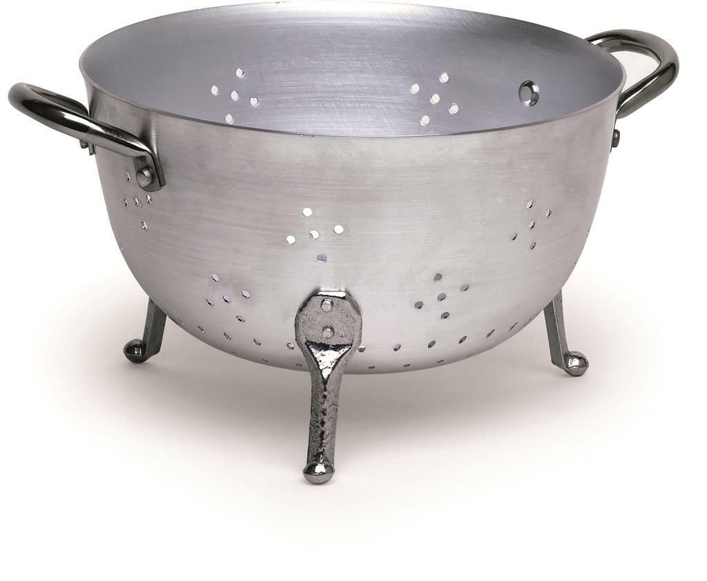 Colapasta Sferico 2 Manici 24 cm Alluminio 2 mm - Agnelli