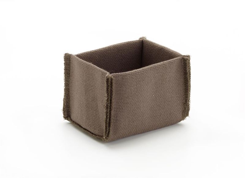 Cestino Portabustine 6 x 8 cm Juta - Abert