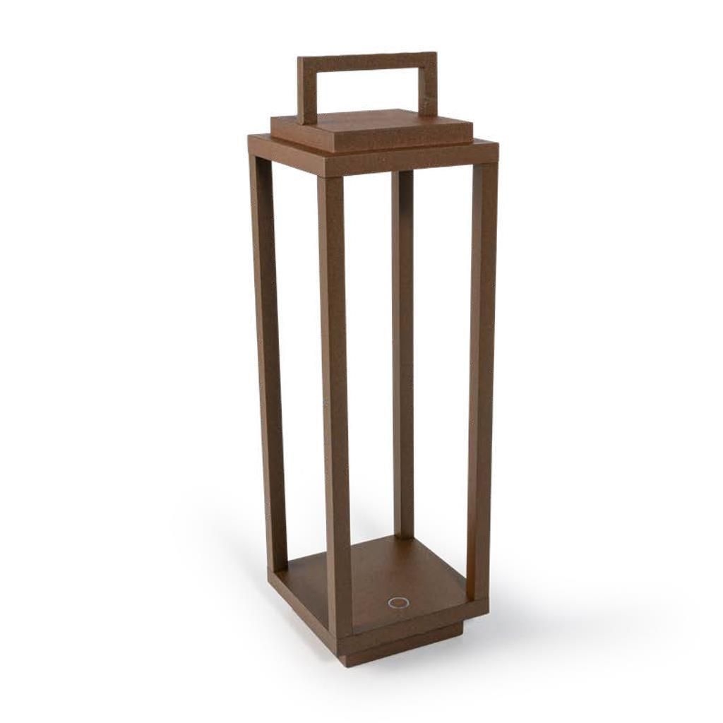 Lampada LED Lighting Resort Corten Bronzo - Abert
