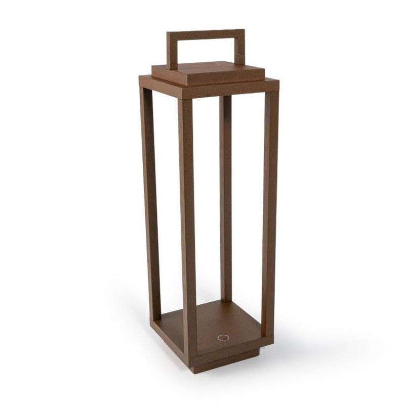 Lampada LED Lighting Resort Corten Bronzo - Abert