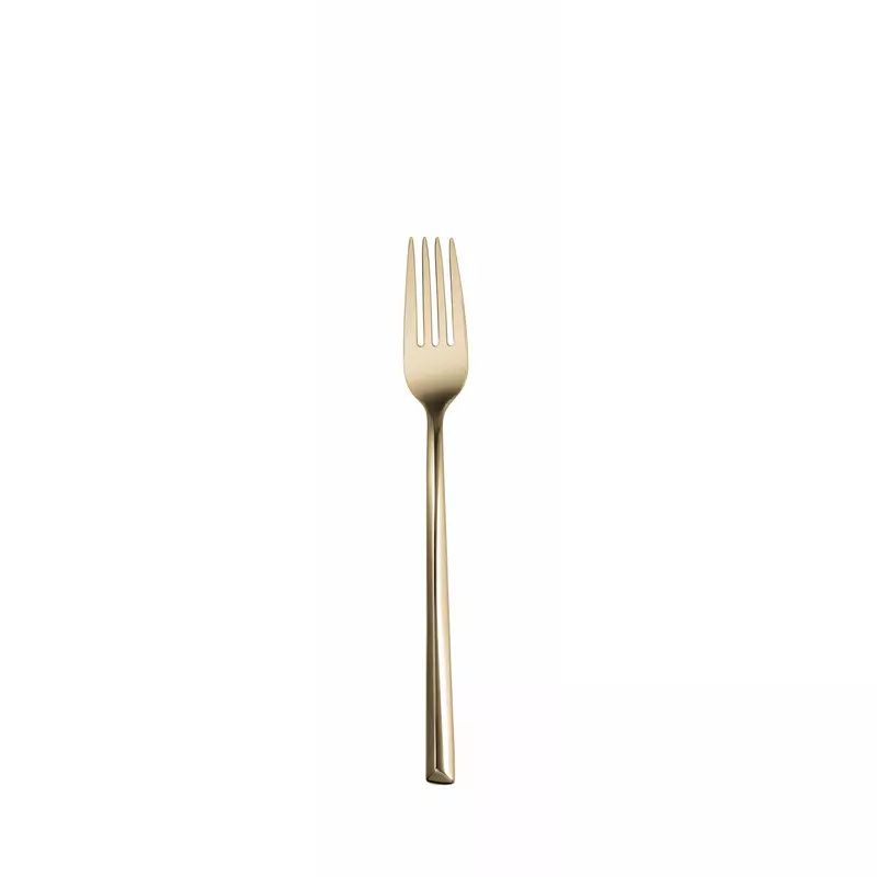 Forchetta da Antipasto/Dessert PVD Oro Chiaro Trilogie - Hepp