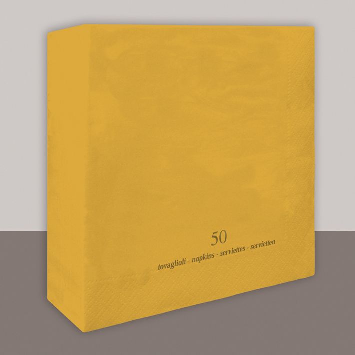 Tovagliolo Ambra 2 Veli 40x40 cm 1200 Pezzi - Tirolix