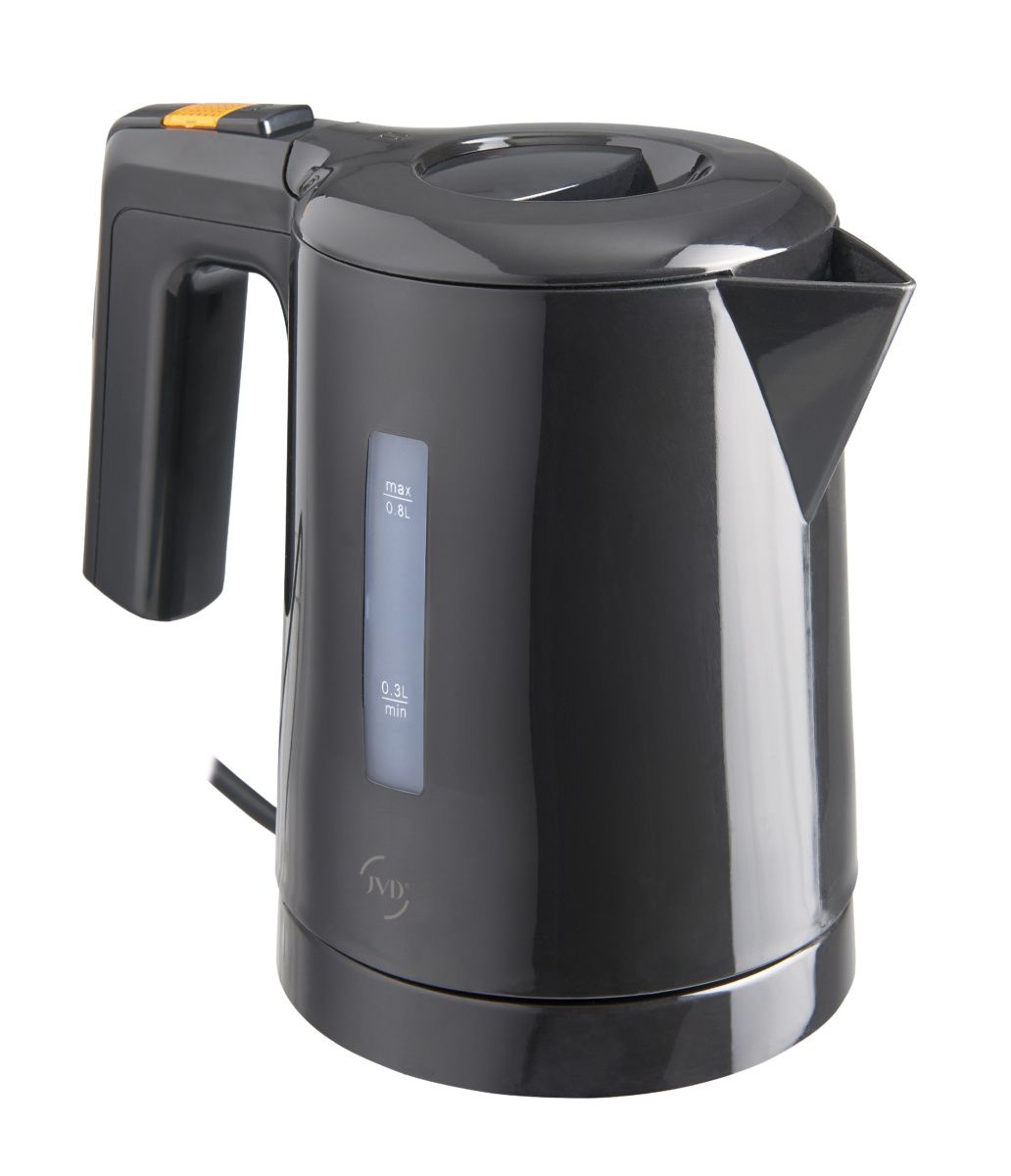 Bollitore Elettrico 0,8 l DUCHESSE Nero - JVD