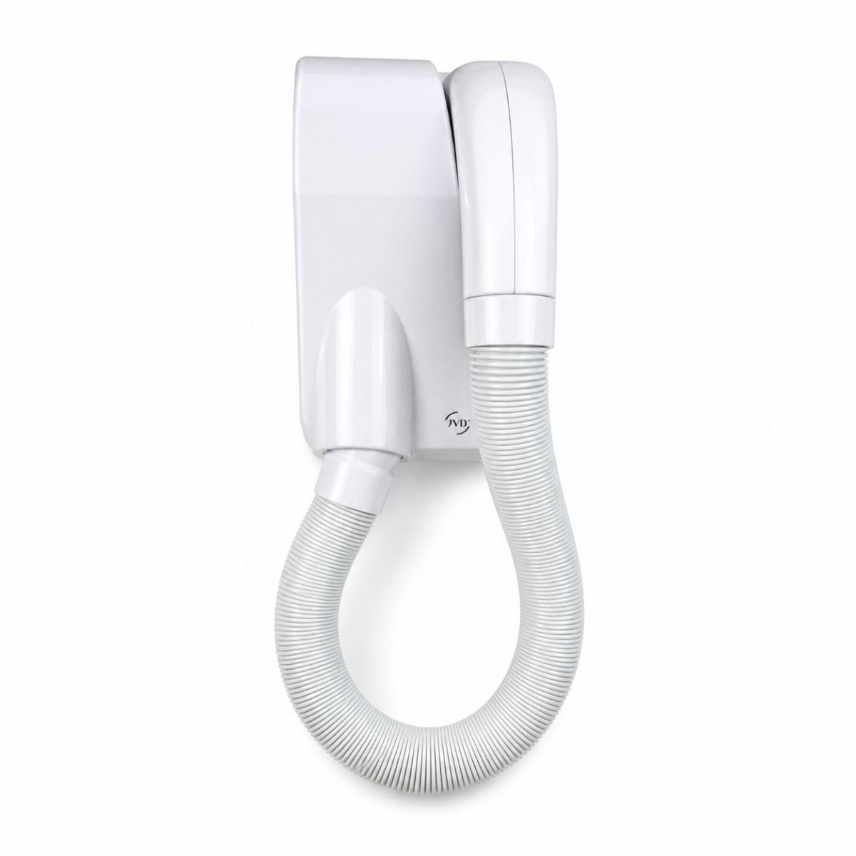Asciugacapelli murale flessibile CARAÏBE Bianco - JVD
