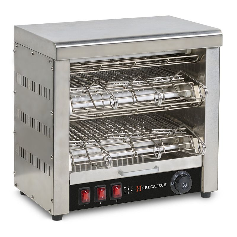 Tostiera Professionale a 6 Pinze - Horecatech