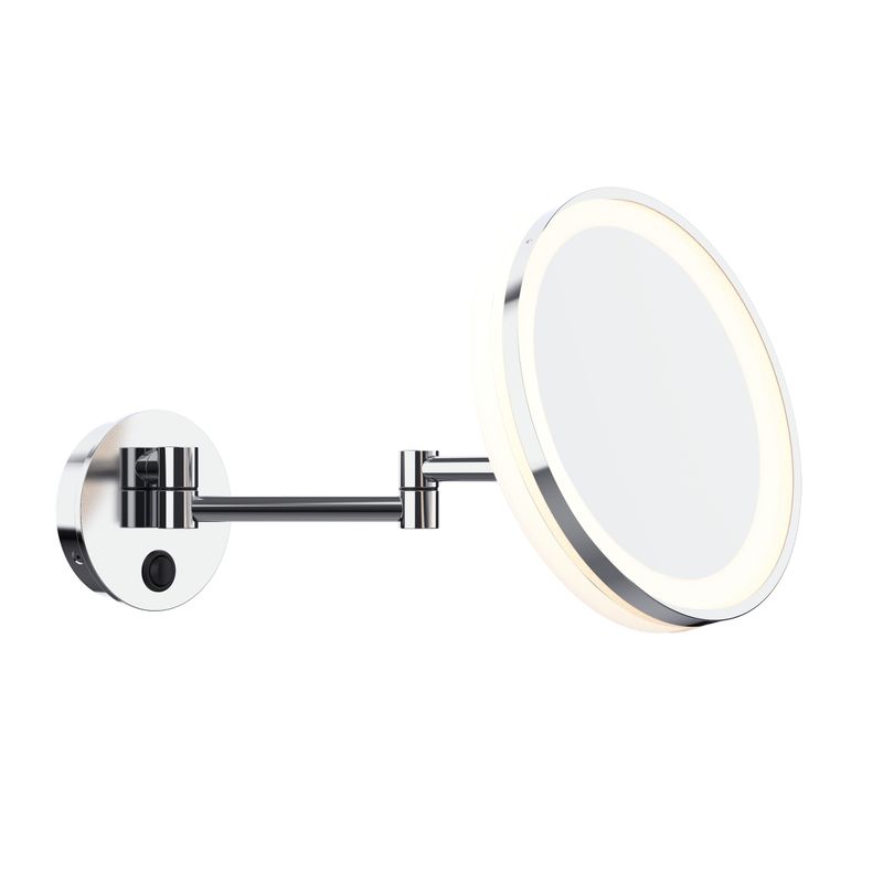 Specchio illuminato con braccio doppio Led Me 220 mm - Aliseo