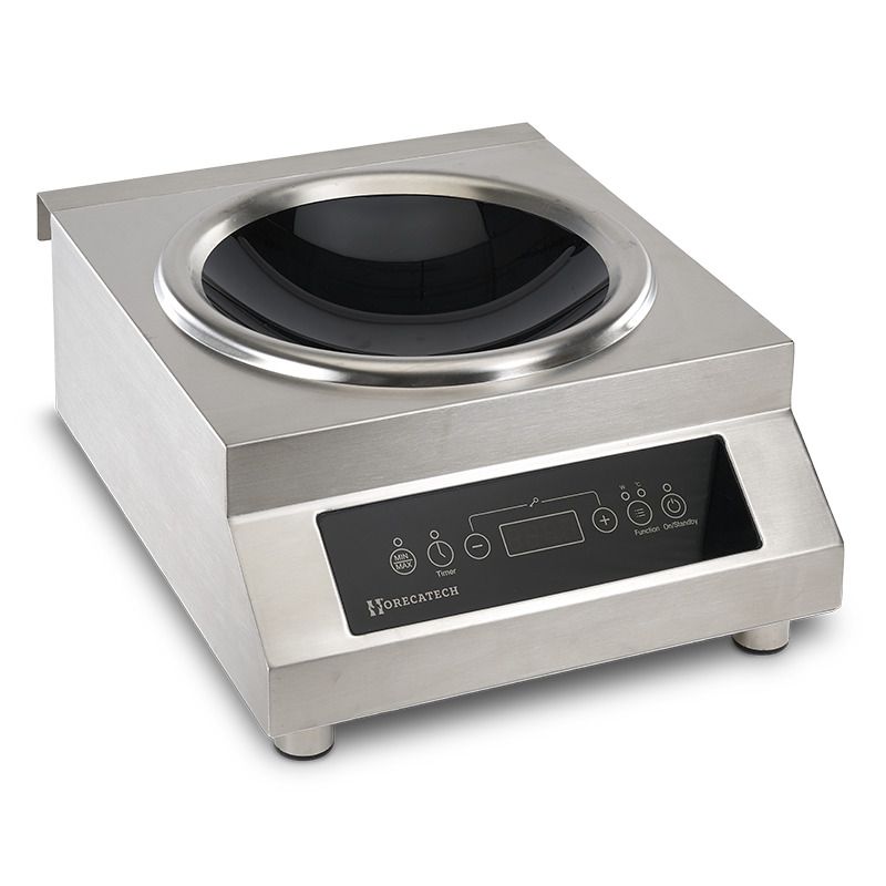 Piastra a Induzione Digitale Wok 5000W - Unika - Horecatech