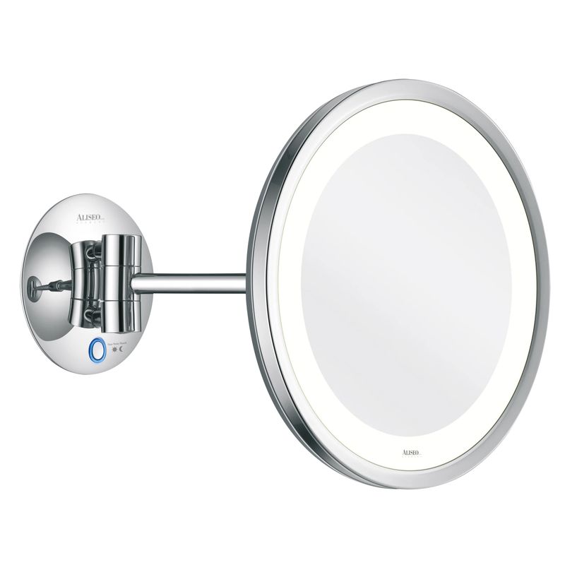 Specchio illuminato con braccio singolo Led Saturn T3 220 mm - Aliseo