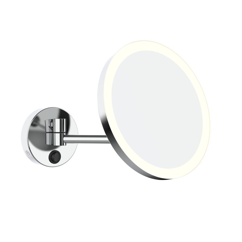Specchio illuminato con braccio singolo My Mirror 220 mm - Aliseo