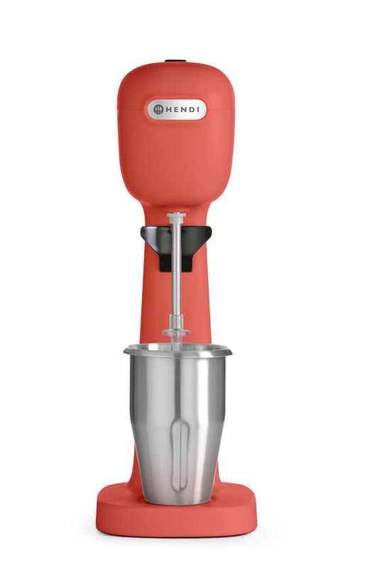 Frullino Milkshaker 230V/400W Rosso - Hendi