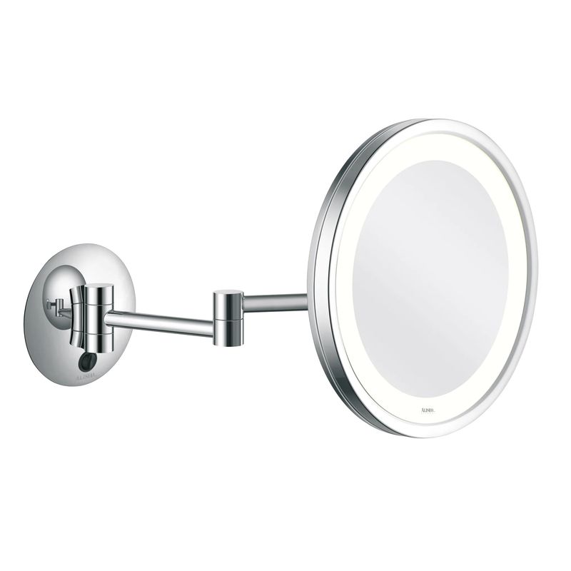 Specchio illuminato con braccio doppio Led City Light 250 mm - Aliseo