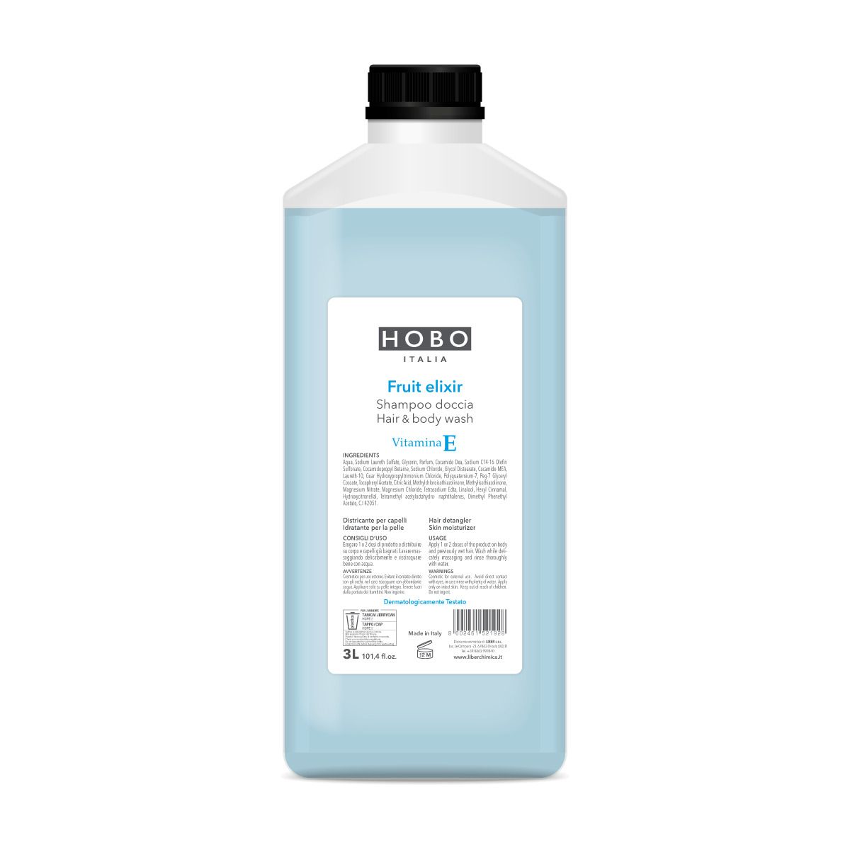 Shampoo doccia Fruit Elixir 3 lt - HOBO