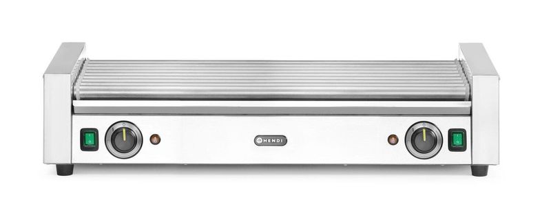 Griglia per Wurstel XL 2 Zone Argento - Hendi