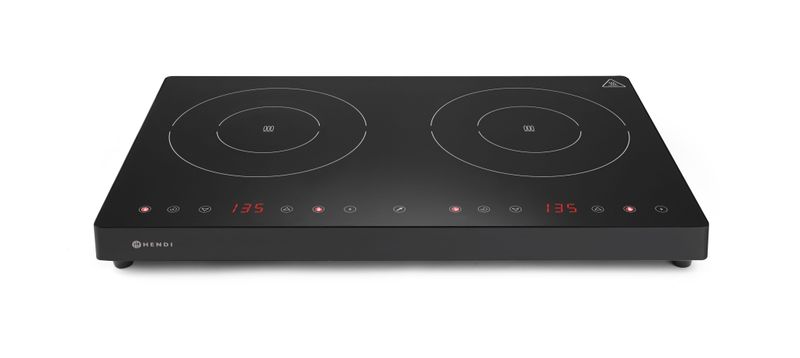 Piano a Induzione Doppio 3500W Kitchen Line - Hendi