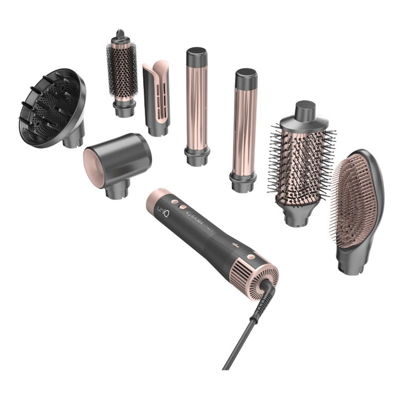 Spazzola ad Aria Uniq Vibrance 8 Accessori 1.500 W - GA.MA