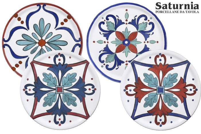 Piatto pizza 33 cm Margot - Saturnia