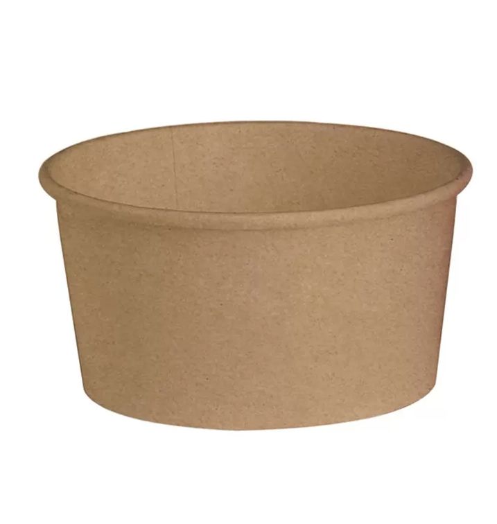 Set da 300 pezzi - Insalatiera tonda in cartone senza coperchio 1000 ml - Firstpack
