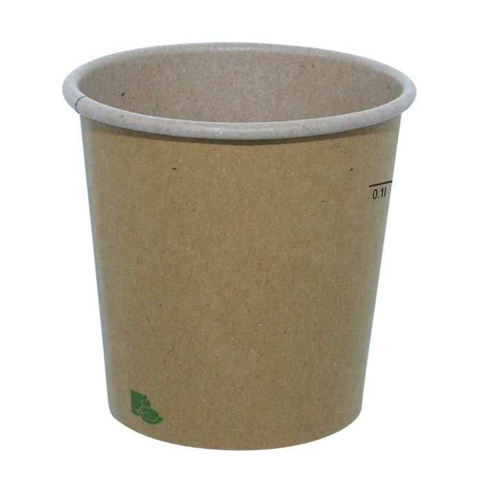 Set da 1000 pezzi - Bicchiere in cartone 120 ml 6,2 x 4,6 x 6 cm - Firstpack